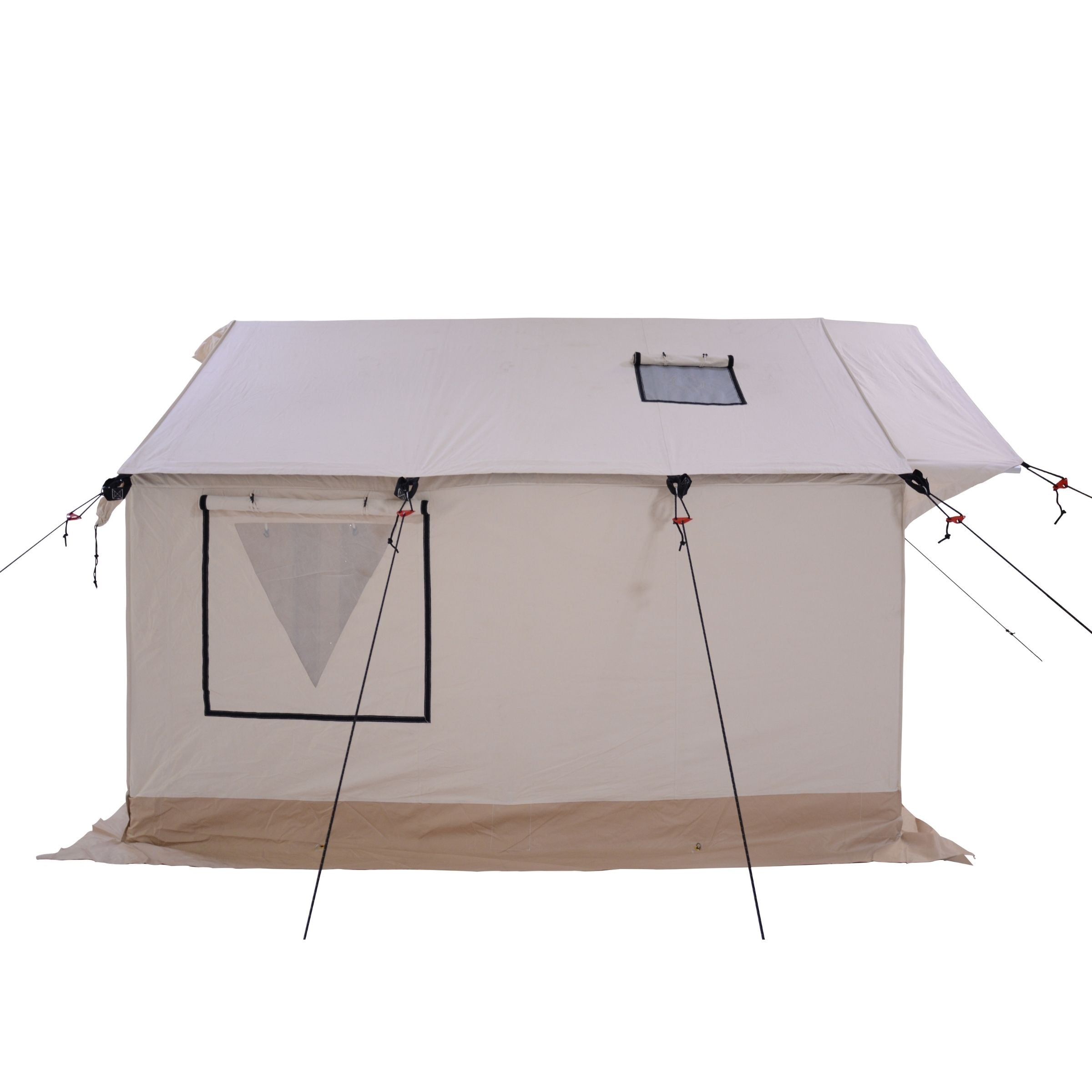 alpha wall tent 8x10 side view