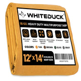 Tan 18 oz. 100 Cotton Canvas Tarp 12x14