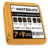 Brown 18 oz. 100 Cotton Canvas Tarp 7x9