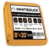 Tan 18 oz. 100 Cotton Canvas Tarp 8x20