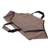 Boat Shape Log Carrier brown on ground