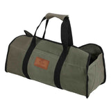 tote shape log carrier olive main picture