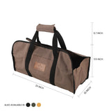 Tote-Shape-Canvas-Firewood-Log-Carrier-brown-size-chart