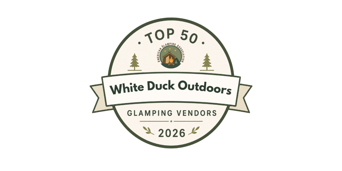 AGA Spotlight: White Duck Outdoors Featured Among Top Glamping Vendors for 2026