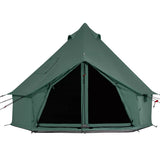 regatta bell tent 10 with mesh - forest green color