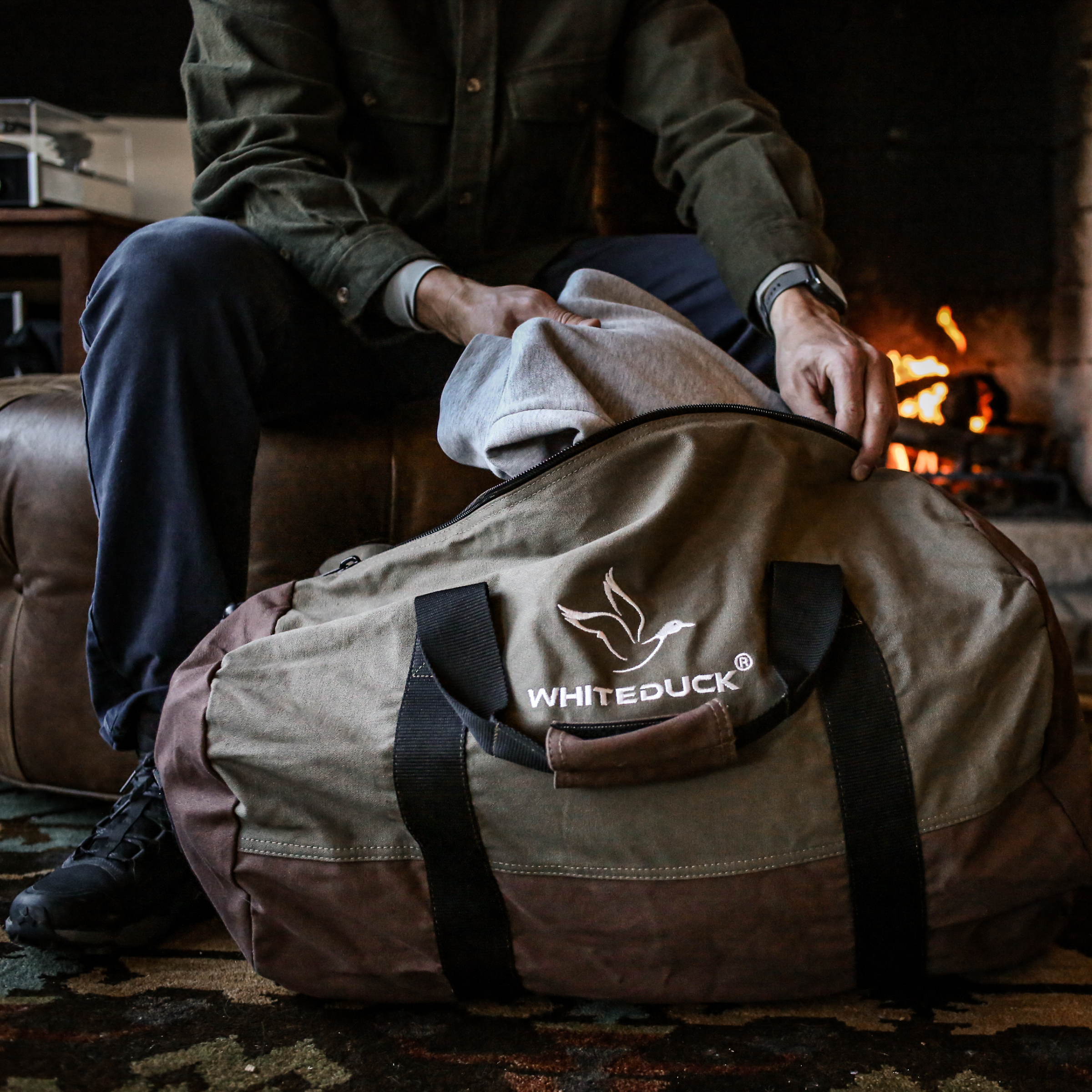buy travel duffel bag Go Forth Goods William Leather Weekender Duffle Mocha a watch Foldable Packable Travel Duffel Bags,