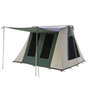 10'x10' Prota Canvas Tent, Deluxe - Forest Green