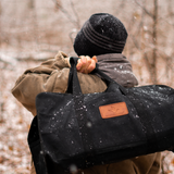 Diamond Shape Canvas Firewood Log Carriers
