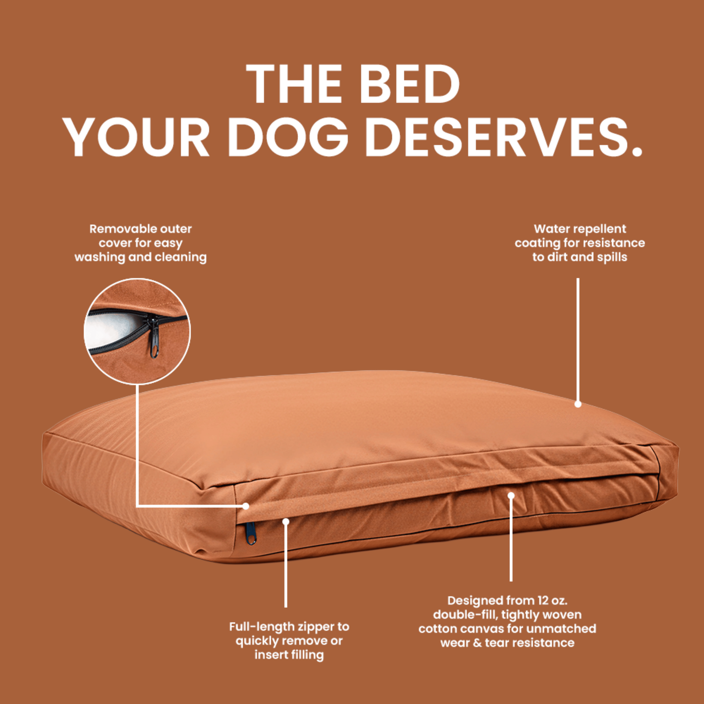 Canvas Dog Bed - White Duck Outdoors Canvas Dog Bed - White Duck Outdoors