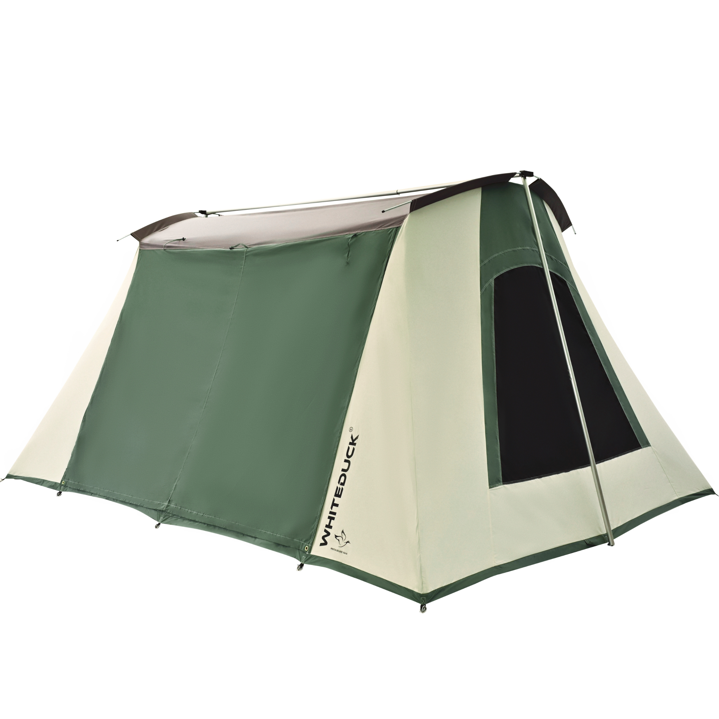 canvas camping tent 10'x14' Prota Canvas Tent Desert Red | All-Season Camping & Glamping Tent for Families