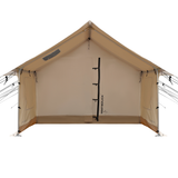 Alpha Wall Tent - 10' x 12' , Extended Flysheet & Porch (Fire Water repellent)