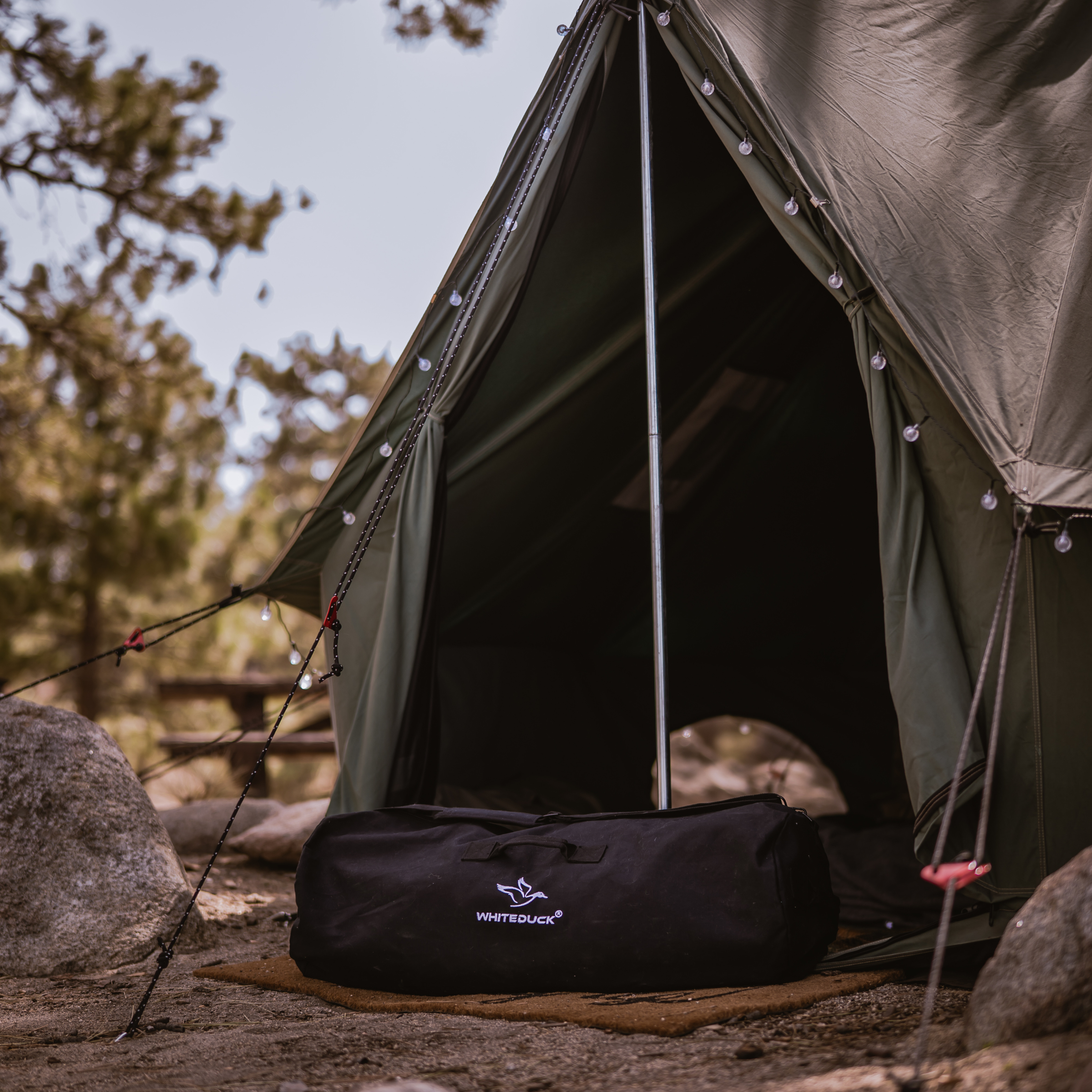 canvas tent bag Hoplite Canvas Duffel Bag