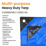 16’ x 20’ Super Heavy Duty Poly Tarp