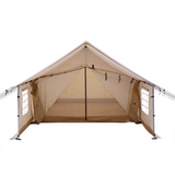 Alpha Wall Tent - 10' x 12' , Extended Flysheet & Porch (Fire Water repellent)