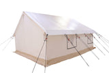 Alpha Wall Tent - 10' x 12' , Flysheet & Porch (Fire Water repellent)