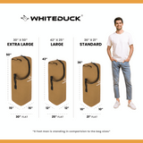 Hoplite Canvas Top Load Bag size comparison infographics