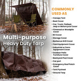 6' x 8' Super Heavy Duty Poly Tarp