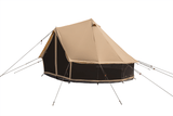 regatta 360 tent in a side view with mesh closed