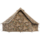 Regatta bell tent realtree edge front view all closed up