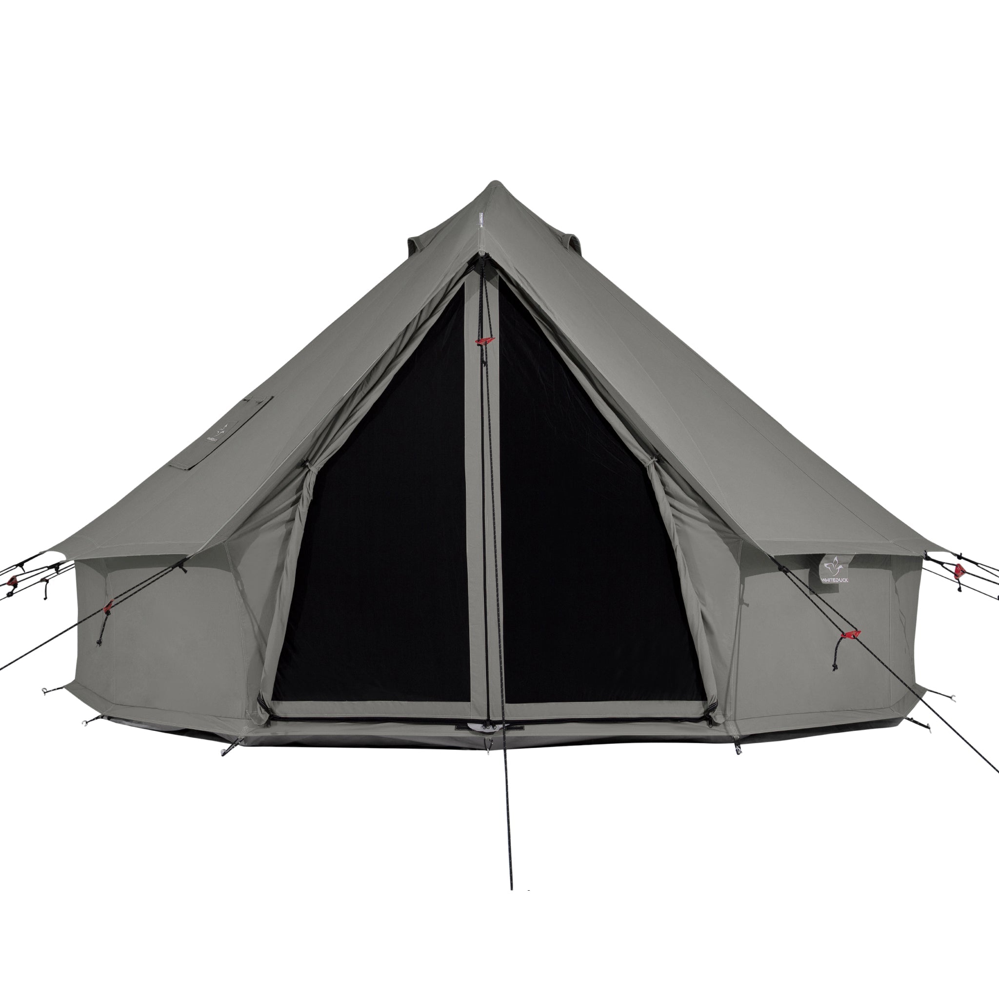 white duck regatta bell tent White Duck 13' Regatta Bell Tent Fire Water Repellent / Forest Green