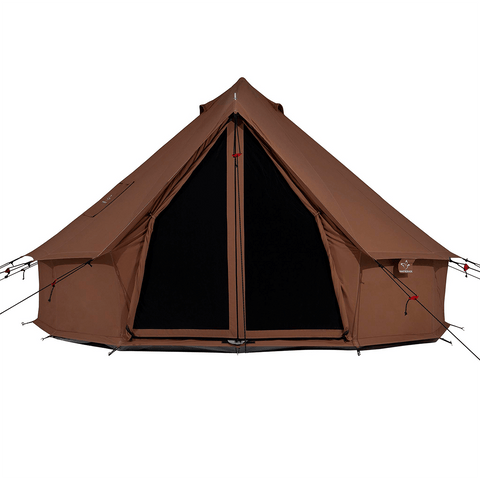 Regatta bell tent desert red front view main picture