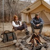 Rectangle Canvas Firewood Log Carriers