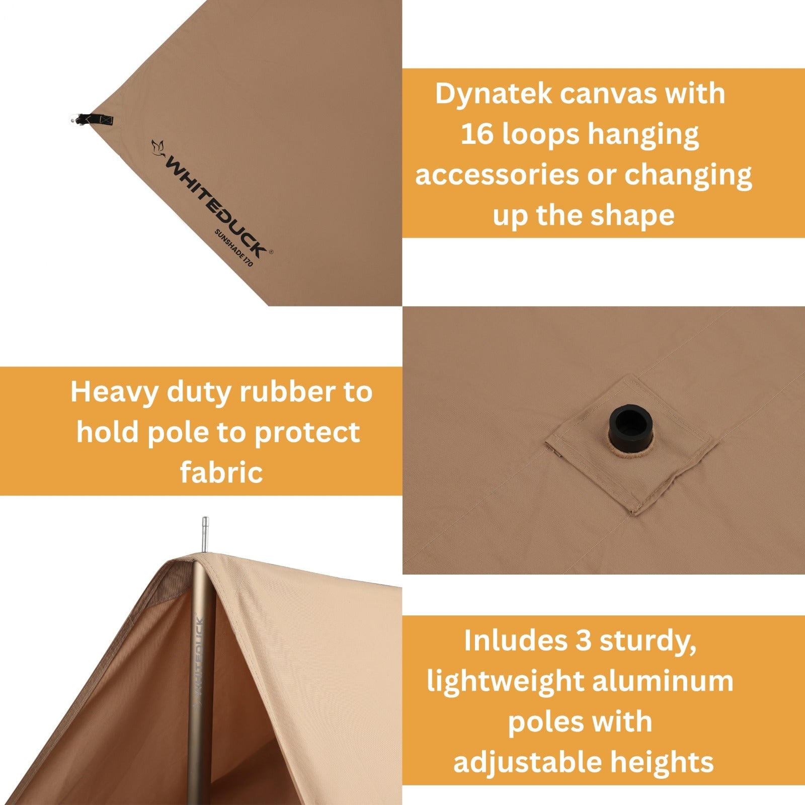 footprint tent vs tarp Sunshade Tarp 170 square feet