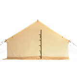 alpha wall tent main image with back view