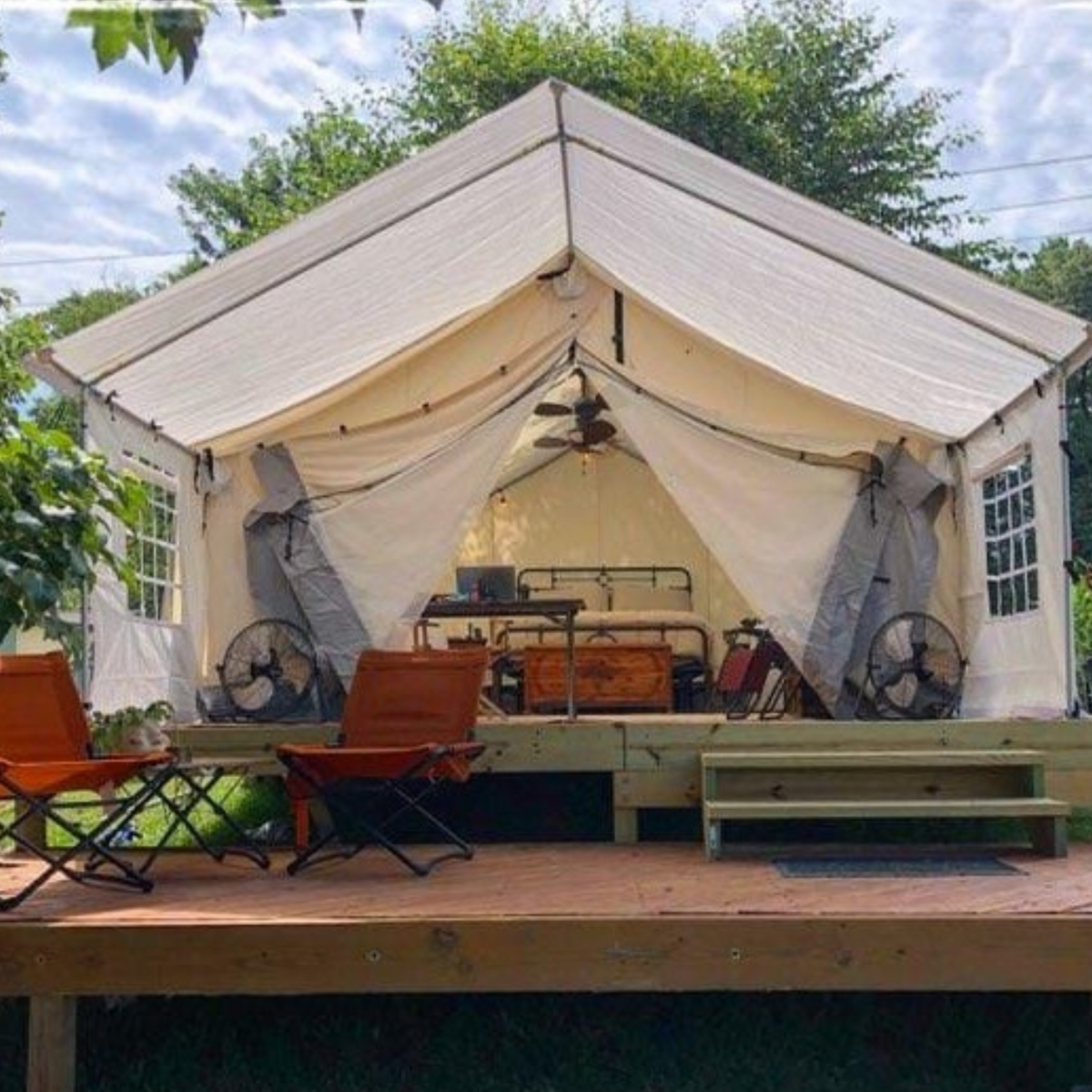 porches for tents Canvas Porch