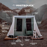 features of prota canvas cabin tent