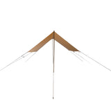 sunshade tarp side angle picture 