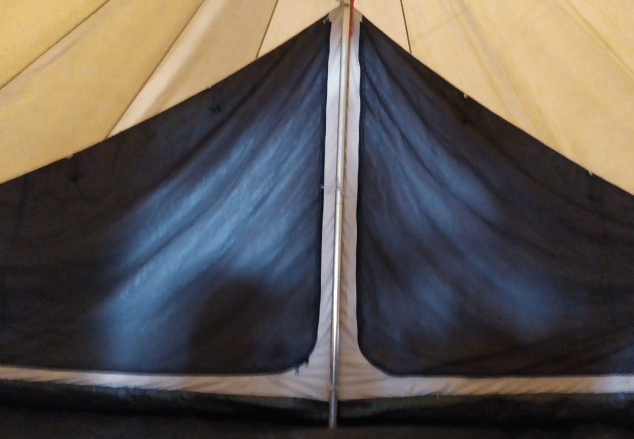 Jonglere Det er billigt barmhjertighed Bell Tent 1/2 Inner Tent | Canvas Bell Tent Accessories | Inner Rooms |  Double Compartment – White Duck Outdoors