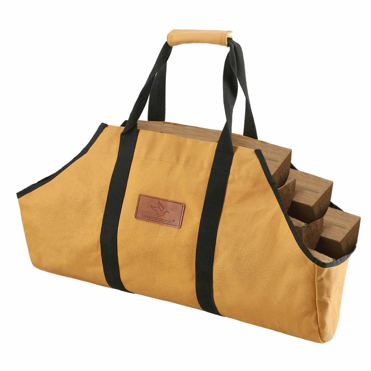 Boat Shape Log Carrier tan main image