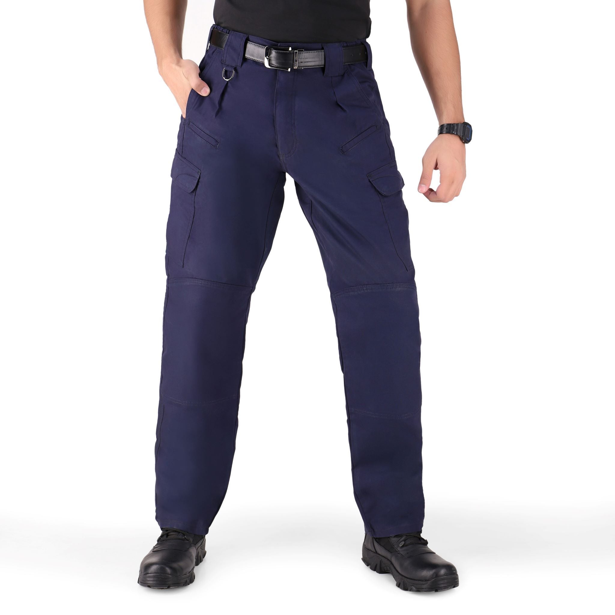 Navy blue cargo pants