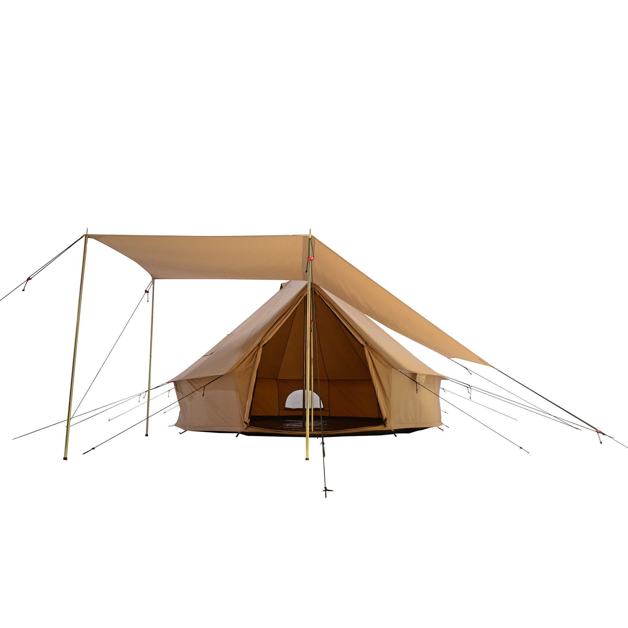 Awning for Bell tents Avalon Awning / 13'/16'/20'/23' / Natural White