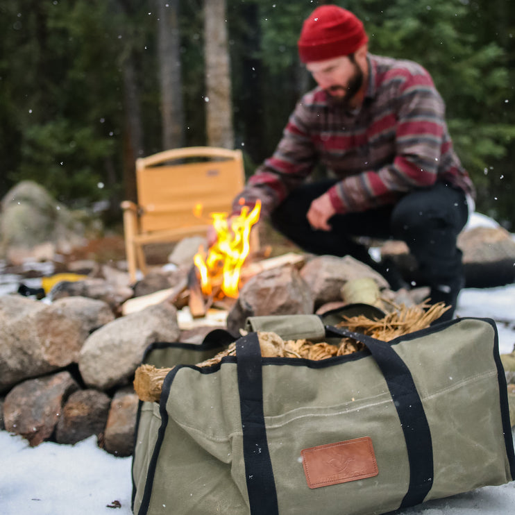 Tote-Shape-Log-Carrier-olive-outdoors