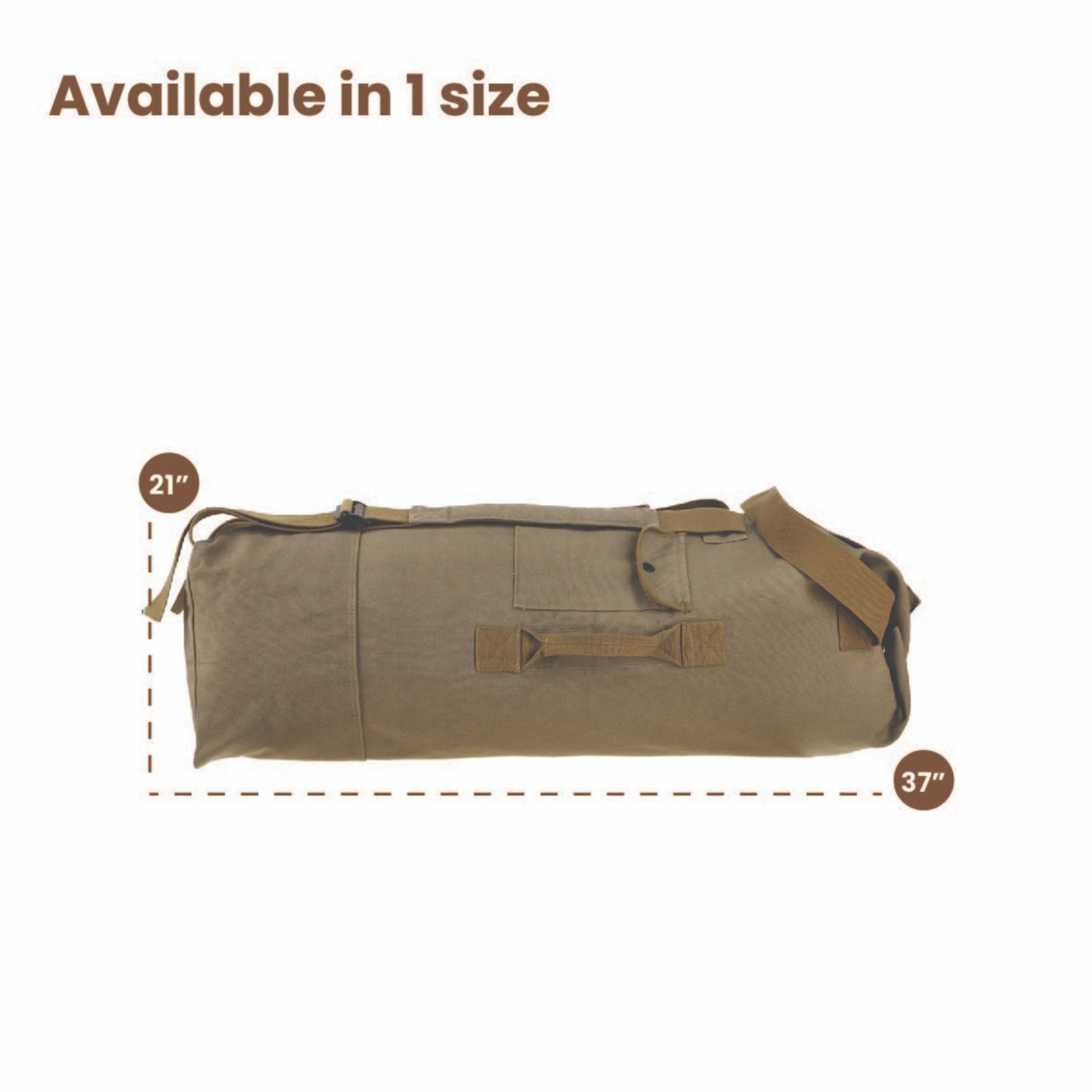 Hoplite Canvas Duffel Bag – White Duck Outdoors